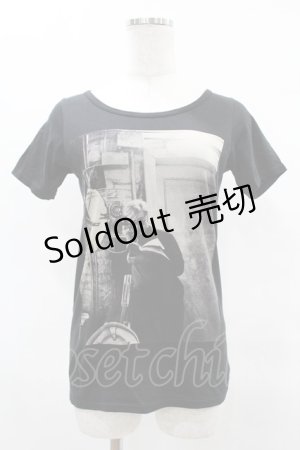 画像: HYSTERIC GLAMOUR / Andy WarholフォトプリントTシャツ  黒 H-25-04-22-050-PU-TO-KB-ZH