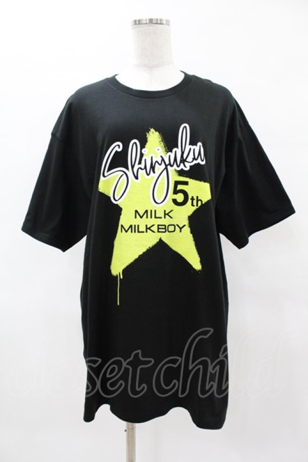 画像1: MILKBOY / 新宿5th限定TEE 2XL ブラック H-25-04-22-052-MB-TO-KB-ZH (1)