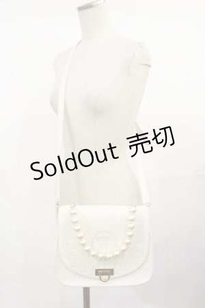 画像: axes femme POETIQUE / パールハンドルバッグ  オフ H-25-04-22-1039-AX-BG-NS-ZH