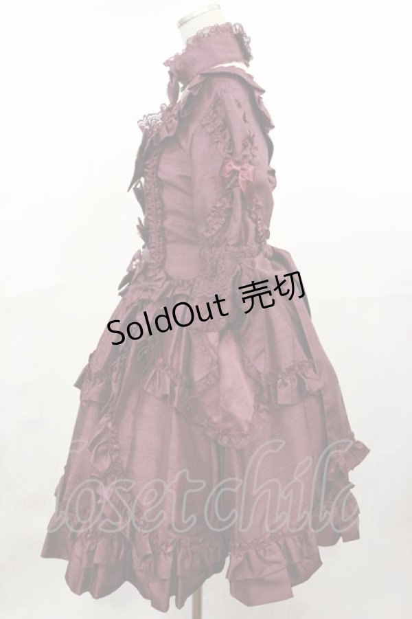 メタモルフォーゼ 別珍 ワンピース metamorphose / Eternal Queenワンピース Free ボルドー H-25-04
