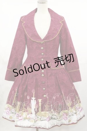 画像: metamorphose / dim lightドレスコート Free ボルドー H-25-04-22-1008-ME-OP-NS-ZH