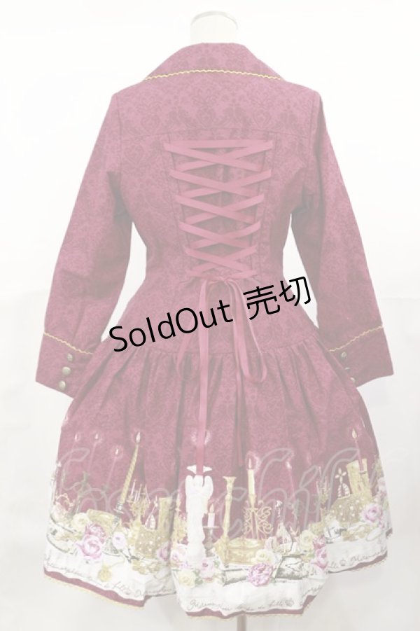 画像3: metamorphose / dim lightドレスコート Free ボルドー H-25-04-22-1008-ME-OP-NS-ZH (3)