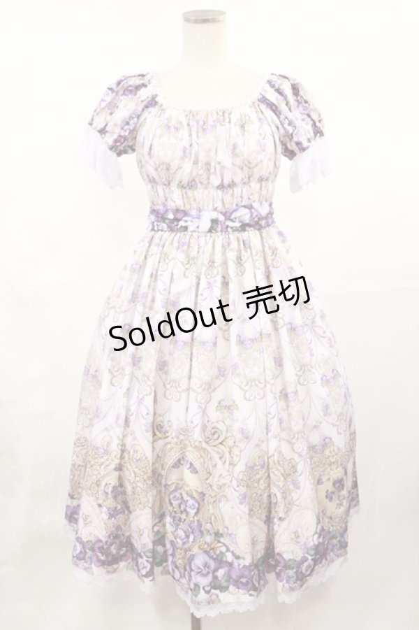 画像1: Enchantlic Enchantilly / すみれ姫の王冠ワンピース Free ラベンダー H-25-04-22-1010-LO-OP-NS-ZH (1)