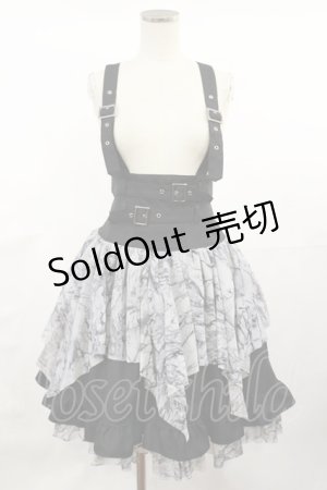 画像: ALICE and the PIRATES / Spooky Shadow コルセットスカート Free ブラック H-25-04-22-1012-PA-SK-NS-ZH