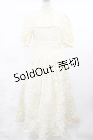 画像: an another angelus / ヨーク切替コットンリップルロングワンピース Free IVORY H-25-04-22-1013-CA-OP-NS-ZH