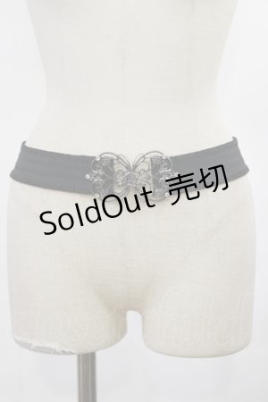 画像: axes femme / 立体バラクラシカルゴムベルト Free ブラック H-25-04-22-1038-AX-ZA-NS-ZH