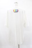 画像2: LAND by MILKBOY / LAND BEAR SPACE RAINBOW TEE 2XL ホワイト H-25-04-22-010-MB-TO-KB-ZH (2)