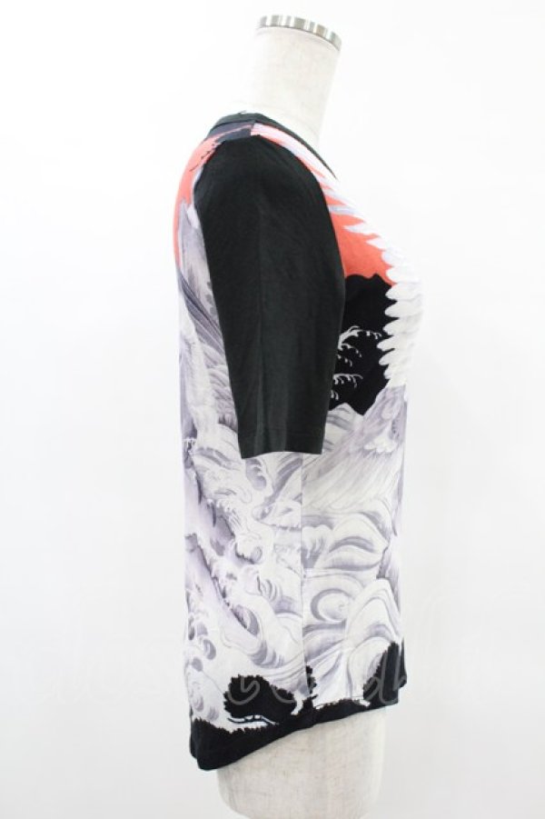 画像3: Jean Paul GAULTIER / プリントTシャツ 40 黒 H-25-04-22-001-GO-TO-KB-ZH (3)