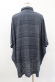 画像2: MiDiom / Oriental JQ Square Shirt  Dull Blue H-25-04-22-016-PU-BL-KB-ZH (2)