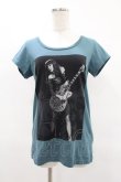 画像1: HYSTERIC GLAMOUR / フォトプリントTシャツ  グリーン H-25-04-22-017-PU-TO-KB-ZH (1)