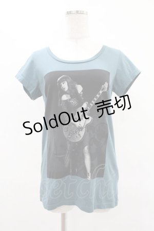 画像: HYSTERIC GLAMOUR / フォトプリントTシャツ  グリーン H-25-04-22-017-PU-TO-KB-ZH