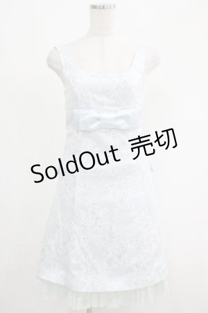 画像: JESUS DIAMANTE / 新スペシャルレースリボンワンピース 38 サックス H-25-04-23-027-JE-OP-NS-ZH