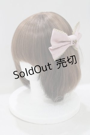 画像: Angelic Pretty / Melty Ribbon Chocolateバレッタ  ピンク H-25-04-23-066-AP-AC-NS-ZH