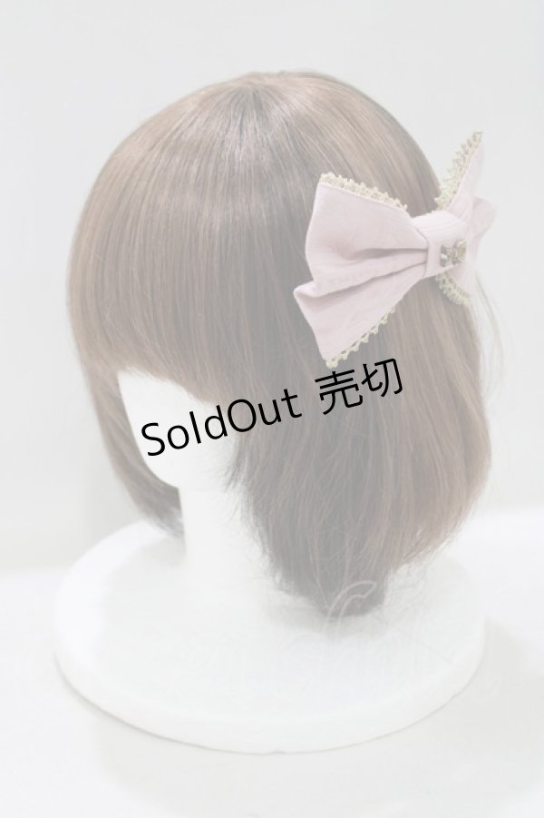 画像1: Angelic Pretty / Melty Ribbon Chocolateバレッタ  ピンク H-25-04-23-066-AP-AC-NS-ZH (1)