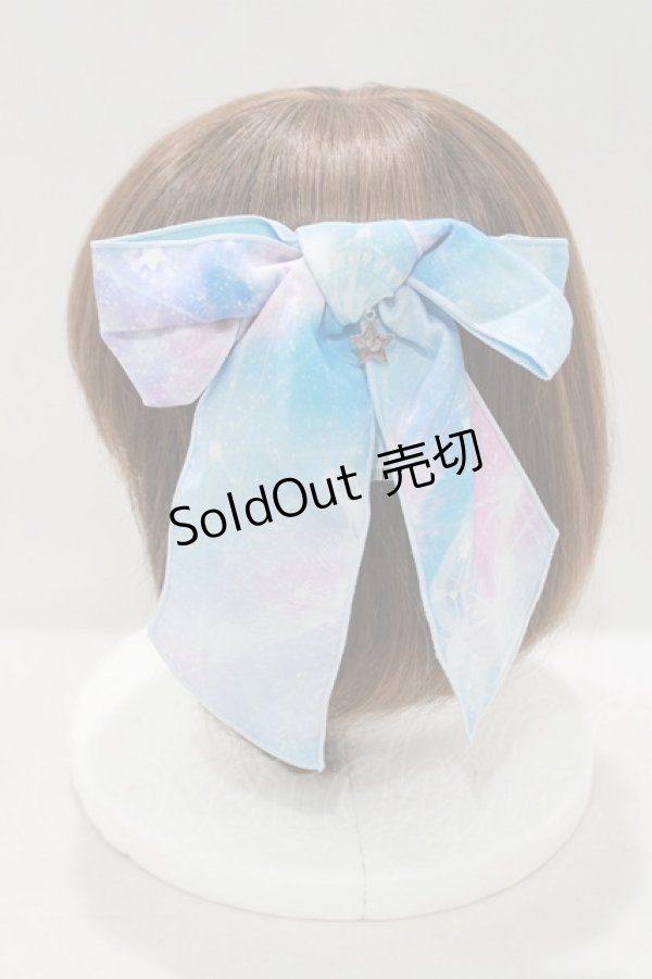 画像2: Angelic Pretty / Dreamy Planetariumリボンクリップ  サックス H-25-04-23-067-AP-AC-NS-ZH (2)