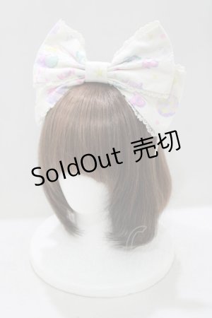 画像: Angelic Pretty / TOY PARADEリボンカチューシャ  シロ H-25-04-23-072-AP-AC-NS-ZH