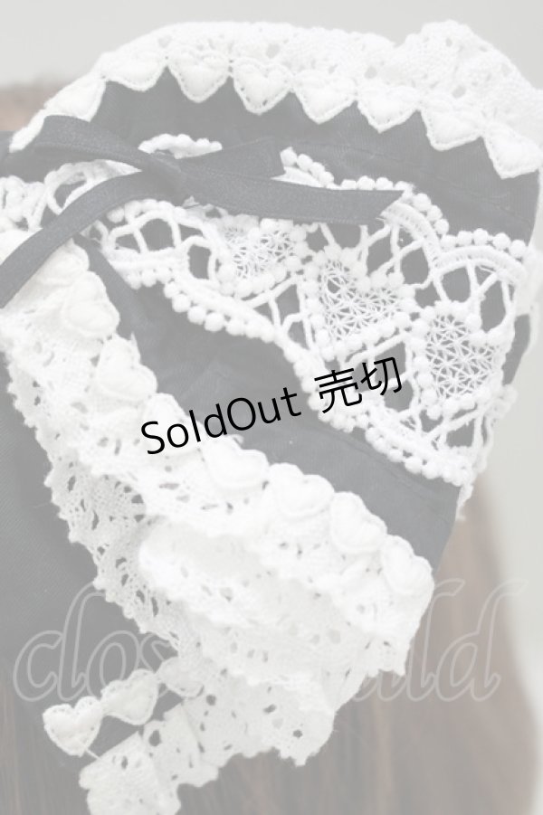 画像2: BABY,THE STARS SHINE BRIGHT / ハートいっぱいリボンリボンヘッドドレス  ブラック H-25-04-23-075-BA-AC-NS-ZH (2)