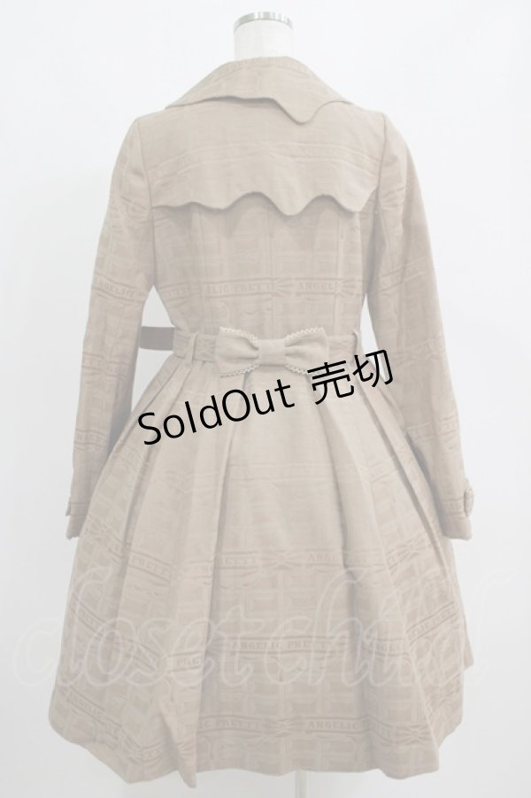 画像3: Angelic Pretty / Melty Ribbon Chocolateトレンチコート L モカ H-25-04-23-008-AP-CO-NS-ZH (3)