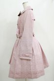 画像2: Angelic Pretty / Melty Ribbon Chocolateトレンチコート L ピンク H-25-04-23-009-AP-CO-NS-ZH (2)