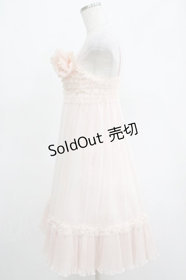画像2: JESUS DIAMANTE / メアリーローズワンピース 38 ピンク H-25-04-23-022-JE-OP-NS-ZH (2)