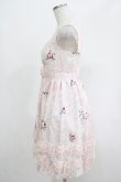 画像2: JESUS DIAMANTE / シシリアワンピース 38 バルドーヒョウ薔薇ピンク H-25-04-23-024-JE-OP-NS-ZH (2)
