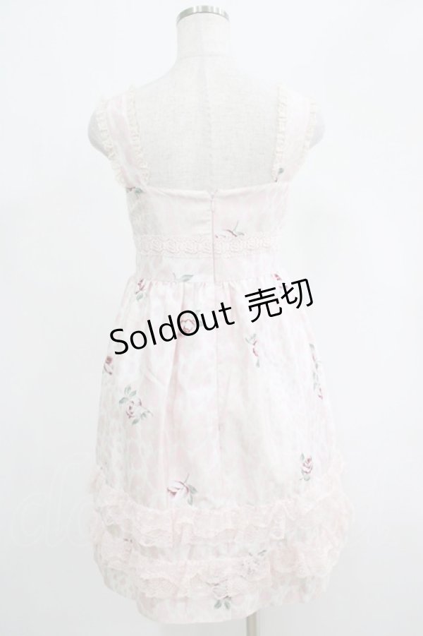 画像3: JESUS DIAMANTE / シシリアワンピース 38 バルドーヒョウ薔薇ピンク H-25-04-23-024-JE-OP-NS-ZH (3)