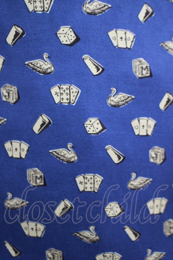 画像4: Jane Marple / Tumbling Diceのグースカラードレス - 紺 H-25-04-24-003-JM-OP-KB-ZH (4)