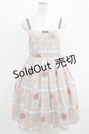 画像: Leur Getter / Biscuit＆Creamキャミワンピース M グレー H-25-04-24-044-LU-OP-KB-ZH