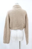 画像2: Melt the lady / コルセットニット Free キャメル H-25-04-24-1045-PU-TO-NS-ZH (2)
