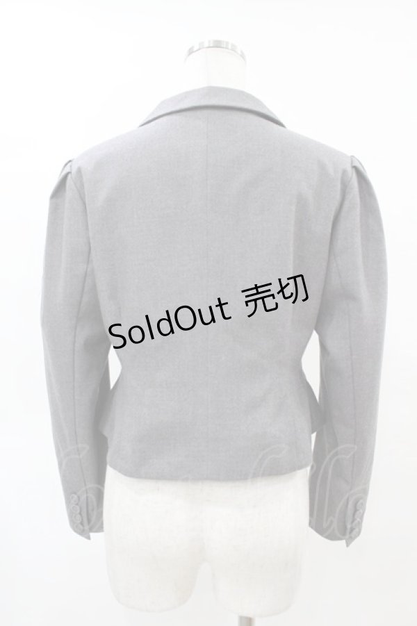 画像2: an another angelus / 別珍使いショートジャケット Free GRAY H-25-04-24-1060-CA-JA-NS-ZH (2)