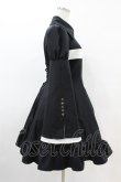 画像3: ATELIER BOZ / カレン十字架長袖ワンピース L ブラック/ホワイト H-25-04-24-1014-EL-OP-NS-ZH (3)