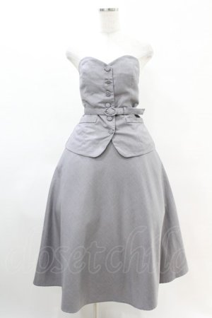 画像: an another angelus / ビスチェセットアップ Free L/GRAY H-25-04-24-1019-CA-OP-NS-ZH