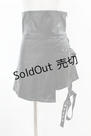 画像: Melt the lady / レザーライクスカパン S ブラック H-25-04-24-1035-PU-SK-NS-ZH