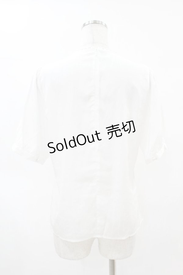 画像2: Fi.n.t / フロントヴィンテージフルーツ刺繍ブラウス Free OFF WHITE H-25-04-24-1038-CA-BL-NS-ZH (2)