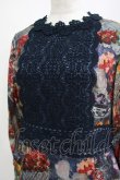 画像5: Jane Marple Dans Le Salon / Art in bloomのレースヨークdayドレス  ネイビー H-25-04-24-069-JM-OP-KB-ZH (5)