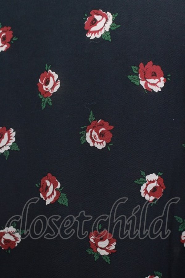 画像4: Jane Marple Dans Le Salon / British rose Agathaドレス  ブラック H-25-04-24-074-JM-OP-KB-ZH (4)