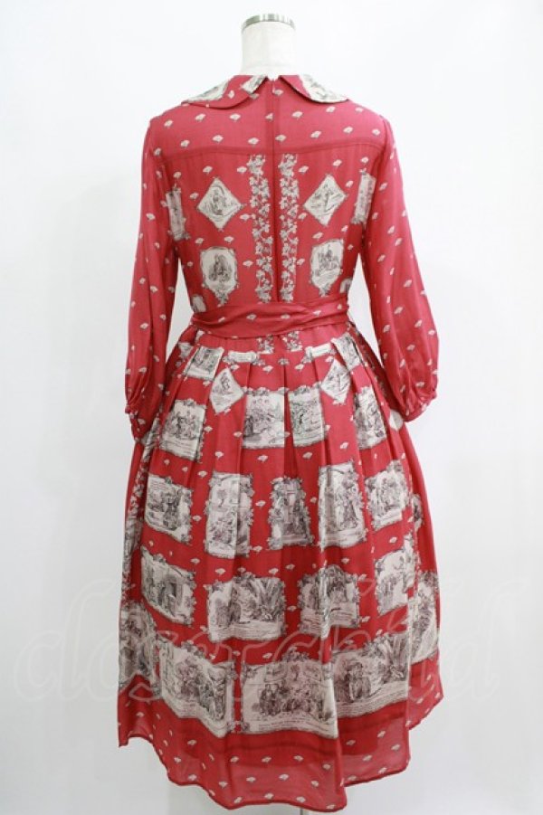 画像3: Jane Marple / Spirit of libertyコレットドレス  ローズ H-25-04-24-015-JM-OP-KB-ZH (3)