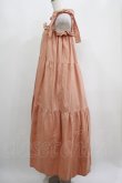 画像2: Katie / COVEN tiered dress  オレンジベージュ H-25-04-24-017-LO-OP-KB-ZH (2)