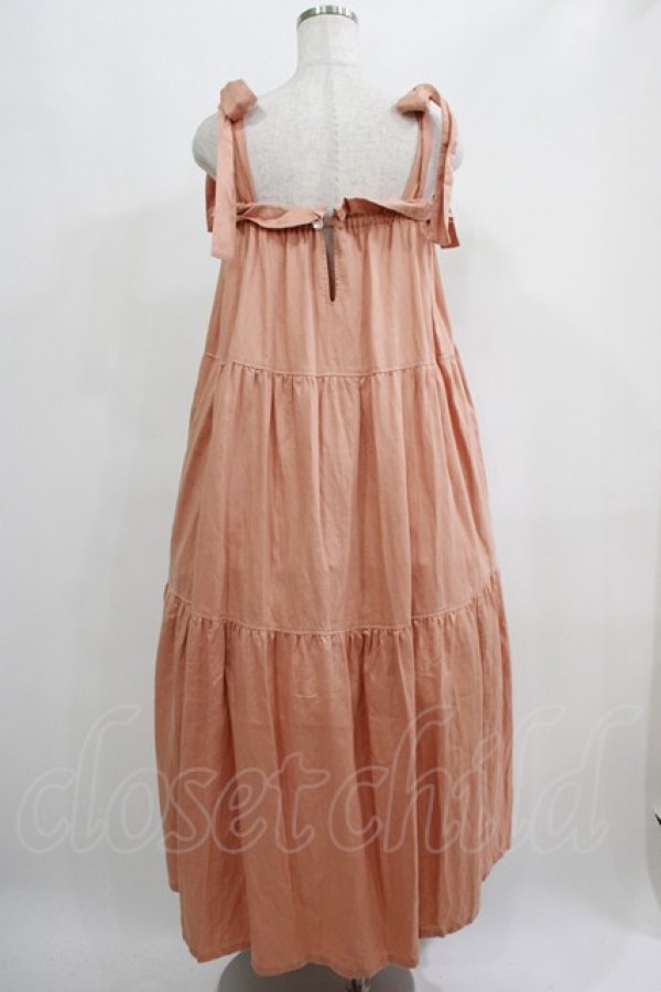 画像3: Katie / COVEN tiered dress  オレンジベージュ H-25-04-24-017-LO-OP-KB-ZH (3)