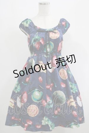 画像: MILK / ジューシーBaby Doll  ナイトブルー H-25-04-24-025-ML-OP-KB-ZH
