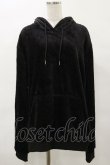 画像1: NieR Clothing / ふわもこプルパーカー  黒 H-25-04-25-045-PU-TO-KB-ZT147 (1)