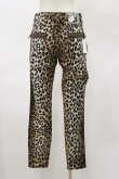 画像2: HYSTERIC GLAMOUR / LEOPARD柄スリムパンツ 28インチ ブラウン H-25-04-25-053-PU-PA-KB-ZH (2)