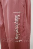 画像3: NieR Clothing / ロゴ刺繍入り PINK WIDE PANTS  ピンク H-25-04-25-054-PU-PA-KB-ZH (3)