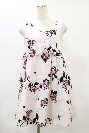 画像: MILK / Rose bloodドレス  ピンクベース H-25-04-25-075-ML-OP-KB-ZH