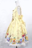 画像2: Angelic Pretty / Honey Cakeラウンドジャンパースカート Free イエロー H-25-04-25-1001-AP-OP-NS-ZH (2)