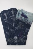 画像4: metamorphose / 黒猫と魔法の地図リボンジャンパースカート サイズ1 ネイビー H-25-04-25-1005-ME-OP-NS-ZH (4)