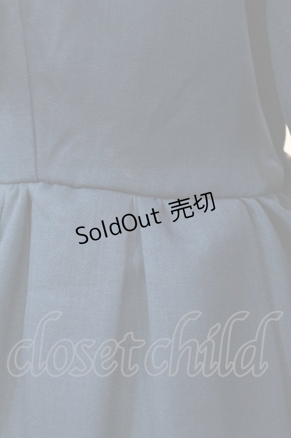 画像4: axes femme kawaii / クラシックドールワンピース M ブルー H-25-04-25-1009-AX-OP-NS-ZH (4)