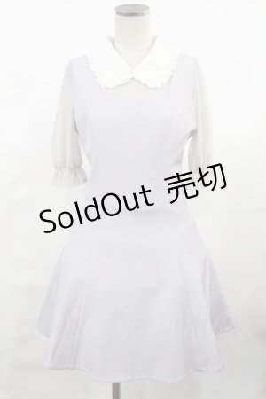 画像: Rojita / ラウンドカラーシアー5分袖ワンピース Free パープル H-25-04-25-1013-LO-OP-NS-ZH