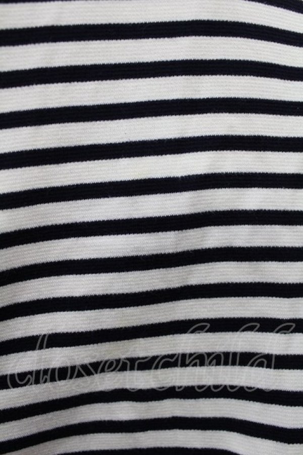 画像4: Franche Lippee / ボーダーワンピース M オフ H-25-04-25-1015-LO-OP-NS-ZH (4)