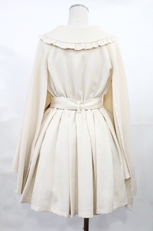 画像2: axes femme POETIQUE / スリット袖風ノースリワンピ M アイボリー H-25-04-25-1023-AX-OP-NS-ZH (2)